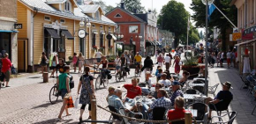 Centrumlägenhet med egen bastu